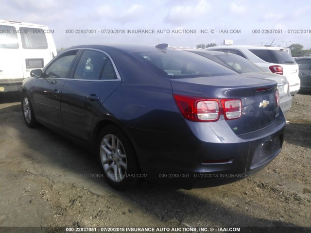 1G11C5SL0FF309935 - 2015 CHEVROLET MALIBU 1LT 蓝色 照片 3
