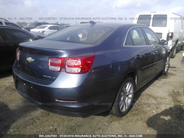 1G11C5SL0FF309935 - 2015 CHEVROLET MALIBU 1LT 蓝色 照片 4