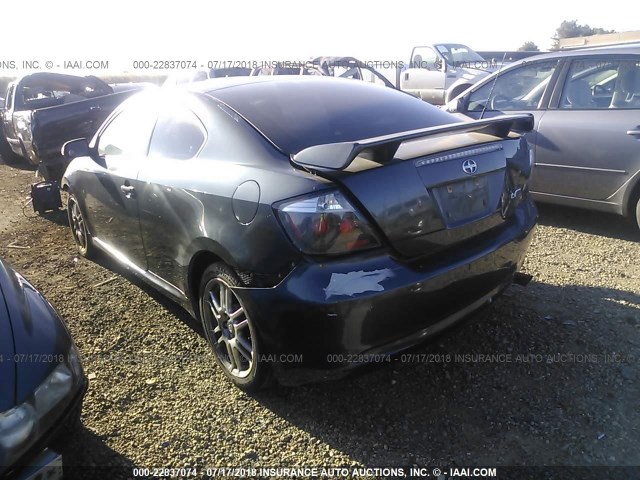 JTKDE177660126960 - 2006 TOYOTA SCION TC 灰色 照片 3