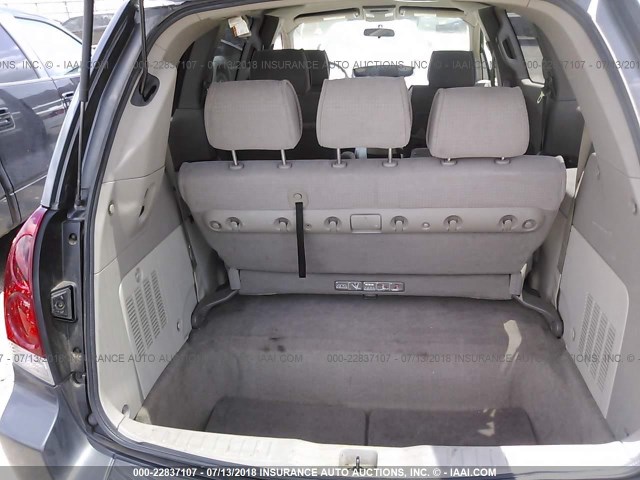 5N1BV28U95N101671 - 2005 NISSAN QUEST S/SE/SL GRAY photo 8