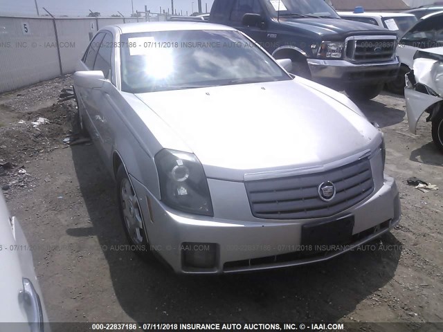 1G6DM577340147265 - 2004 CADILLAC CTS SILVER photo 1