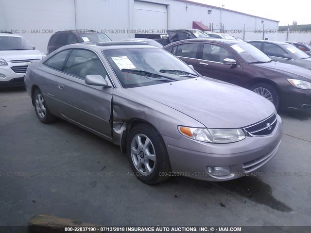 2T1CF22P9XC220836 - 1999 TOYOTA CAMRY SOLARA SE/SLE თაფლისფერი ფოტო 1