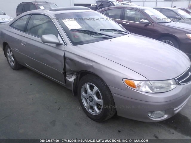 2T1CF22P9XC220836 - 1999 TOYOTA CAMRY SOLARA SE/SLE თაფლისფერი ფოტო 6