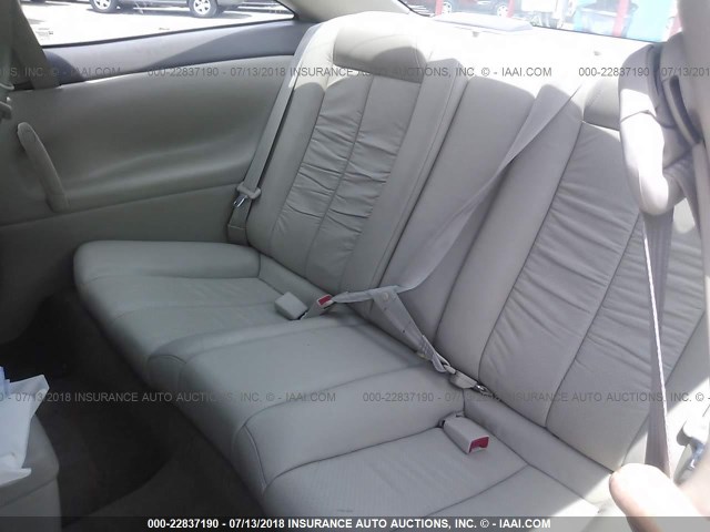 2T1CF22P9XC220836 - 1999 TOYOTA CAMRY SOLARA SE/SLE თაფლისფერი ფოტო 8