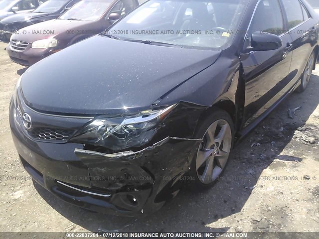 4T1BF1FK8EU743426 - 2014 TOYOTA CAMRY L/SE/LE/XLE 黑色 照片 6