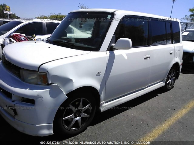 JTLKT324764125326 - 2006 TOYOTA SCION XB Ақ фото 2