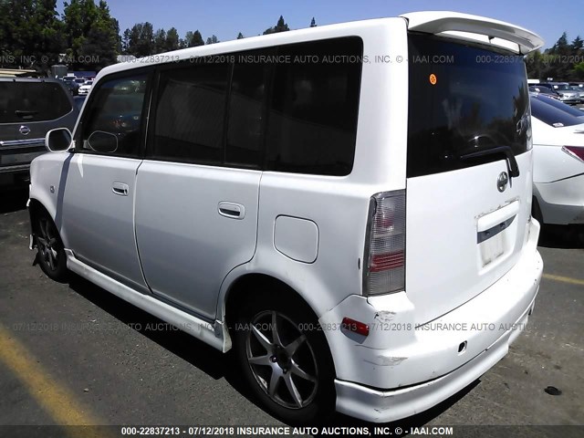 JTLKT324764125326 - 2006 TOYOTA SCION XB Ақ фото 3