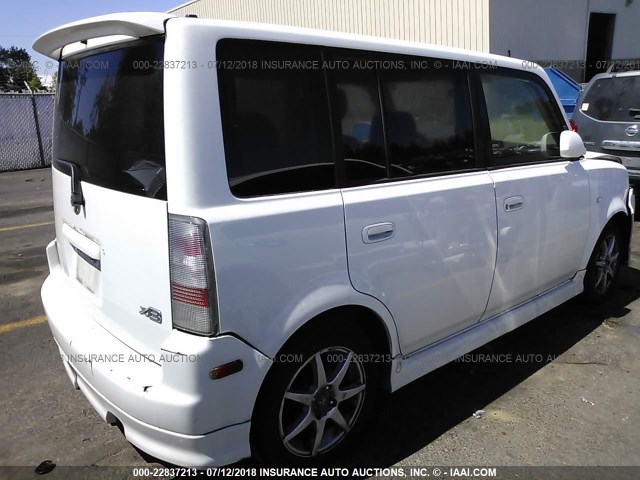 JTLKT324764125326 - 2006 TOYOTA SCION XB Ақ фото 4
