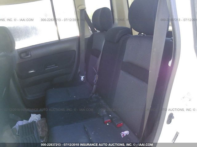 JTLKT324764125326 - 2006 TOYOTA SCION XB Ақ фото 8