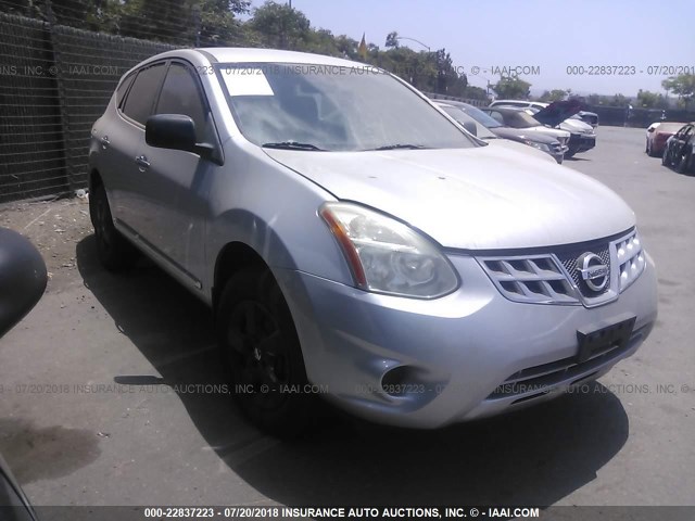 JN8AS5MT5BW565803 - 2011 NISSAN ROGUE S/SV/KROM SILVER photo 1