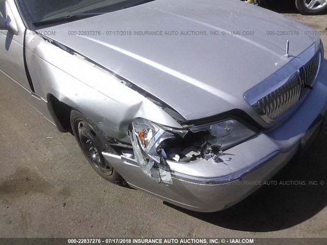 1LNHM83W34Y654001 - 2004 LINCOLN TOWN CAR ULTIMATE SILVER photo 6