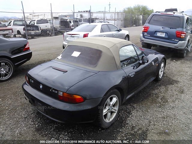 4USCH9331XLF82907 - 1999 BMW Z3 2.3 BLACK photo 4