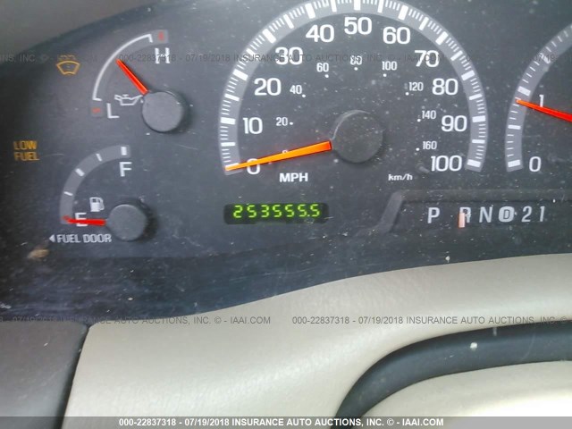 1FMRU17L5XLA77937 - 1999 FORD EXPEDITION BLUE photo 7