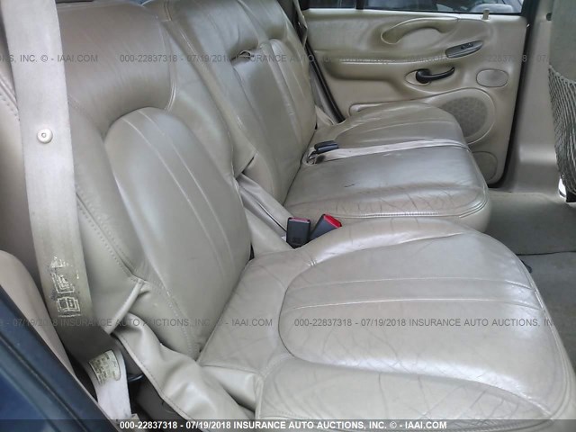 1FMRU17L5XLA77937 - 1999 FORD EXPEDITION BLUE photo 8