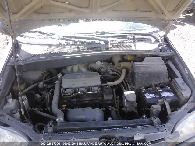 4T3ZF13C9WU032001 - 1998 TOYOTA SIENNA LE/XLE TAN photo 10