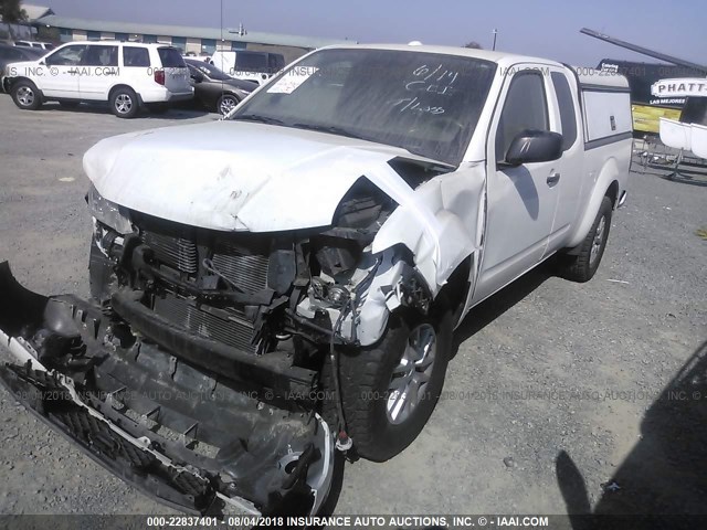 1N6AD0CW5FN763763 - 2015 NISSAN FRONTIER SV/PRO-4X WHITE photo 2