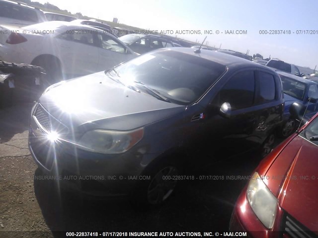 KL1TD66E49B323001 - 2009 CHEVROLET AVEO LS/LT 灰色 照片 2