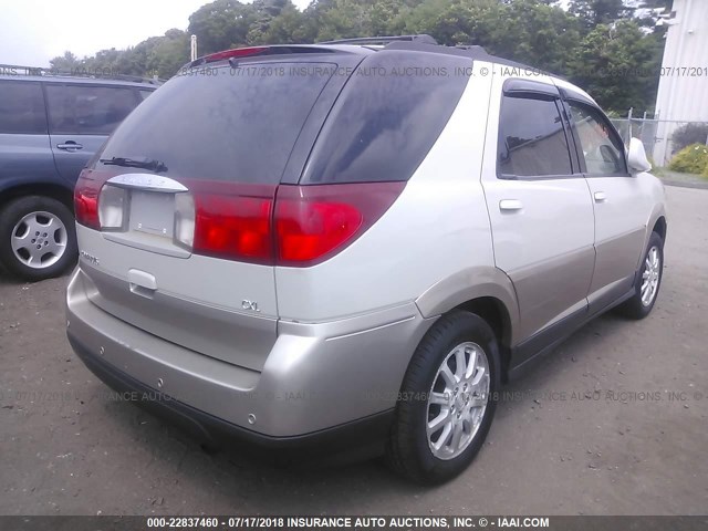 3G5DB03E85S550928 - 2005 BUICK RENDEZVOUS CX/CXL TAN photo 4