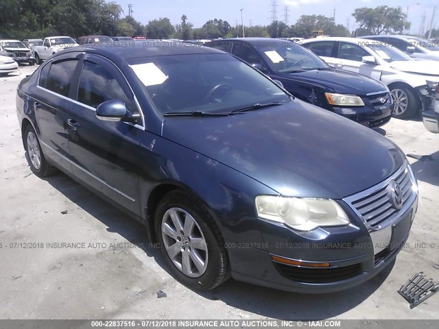 WVWAK93C87P097460 - 2007 VOLKSWAGEN PASSAT 2.0T/WOLFSBURG Dark Blue photo 1