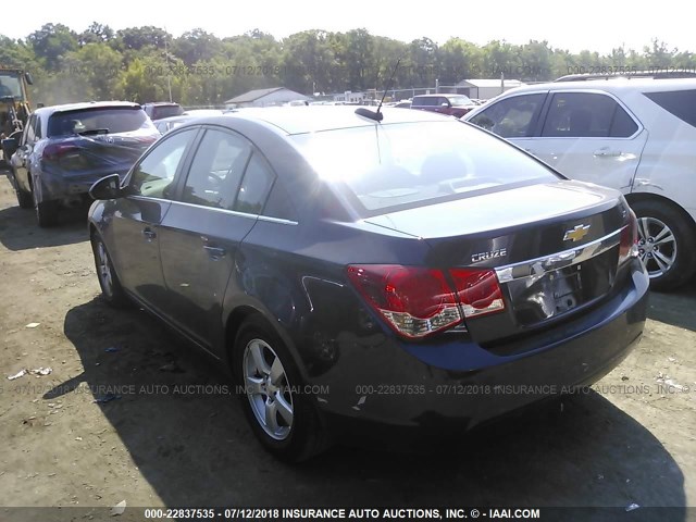 1G1PE5SB5G7140101 - 2016 CHEVROLET CRUZE LIMITED LT BLUE photo 3