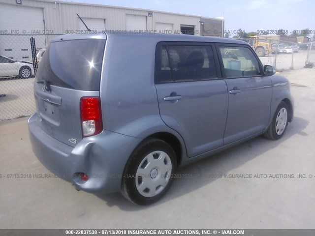 JTLZE4FE2CJ019543 - 2012 TOYOTA SCION XB Hellblau Foto 4