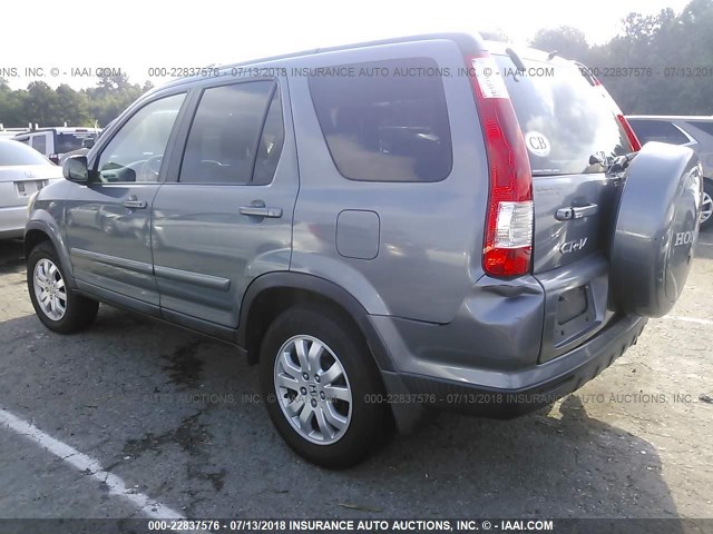 SHSRD78935U300267 - 2005 HONDA CR-V SE/EX GRAY photo 3