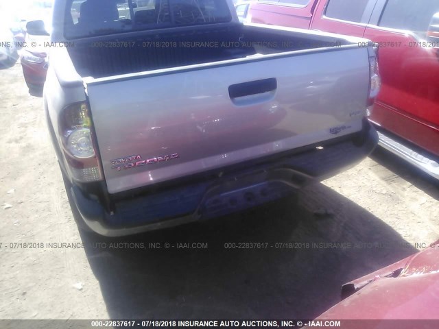 3TMLU4EN8FM183506 - 2015 TOYOTA TACOMA DOUBLE CAB/TRD PRO SILVER photo 6