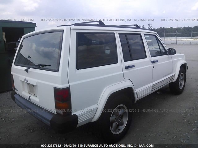 1J4FT68SXTL299746 - 1996 JEEP CHEROKEE SPORT/CLASSIC თეთრი ფოტო 4