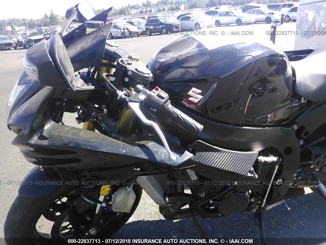 JS1GR7MA9E2101138 - 2014 SUZUKI GSX-R750 BLACK photo 5