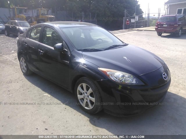 JM1BL1SG3A1261313 - 2010 MAZDA 3 I GRAY photo 1