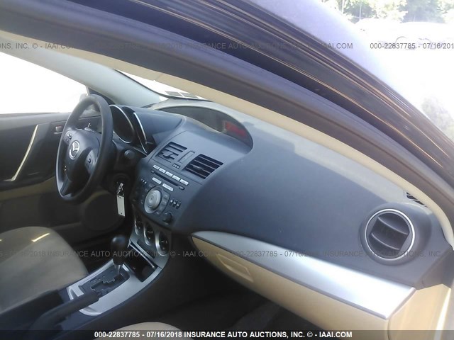 JM1BL1SG3A1261313 - 2010 MAZDA 3 I GRAY photo 5