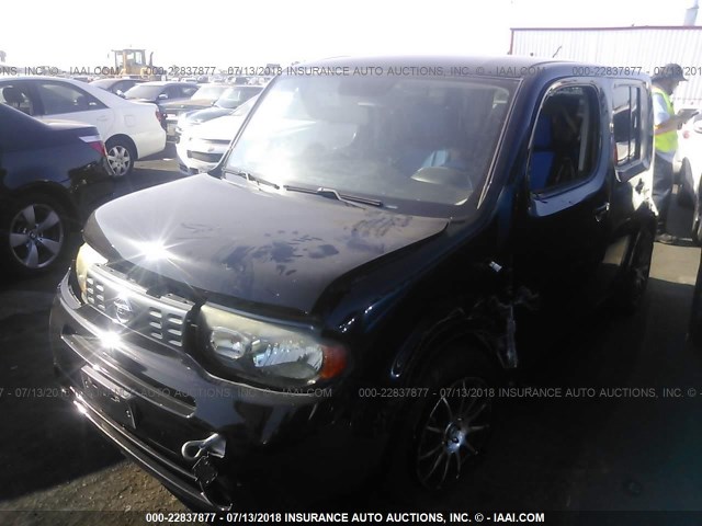 JN8AZ28R69T119437 - 2009 NISSAN CUBE S/SL BLACK photo 2