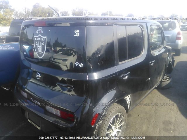 JN8AZ28R69T119437 - 2009 NISSAN CUBE S/SL BLACK photo 4