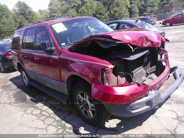 1FMPU16W73LB85554 - 2003 FORD EXPEDITION XLT RED photo 1