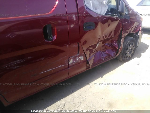 3N63M0YN7FK713378 - 2015 CHEVROLET CITY EXPRESS LS 红色 照片 6