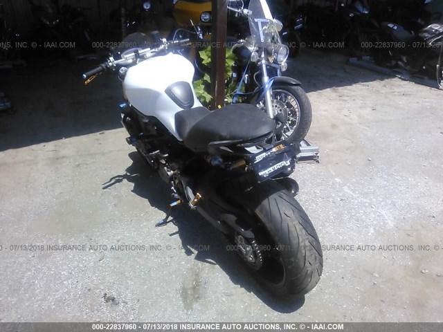 ZDM1RBSW6FB006393 - 2015 DUCATI MONSTER 1200 S WHITE photo 3