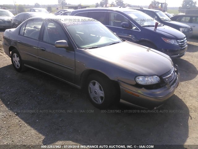 1G1NE52J616170204 - 2001 CHEVROLET MALIBU LS BROWN photo 1