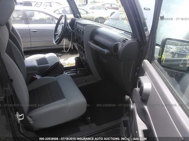 1J4AA2D13AL138707 - 2010 JEEP WRANGLER SPORT მწვანე ფოტო 5