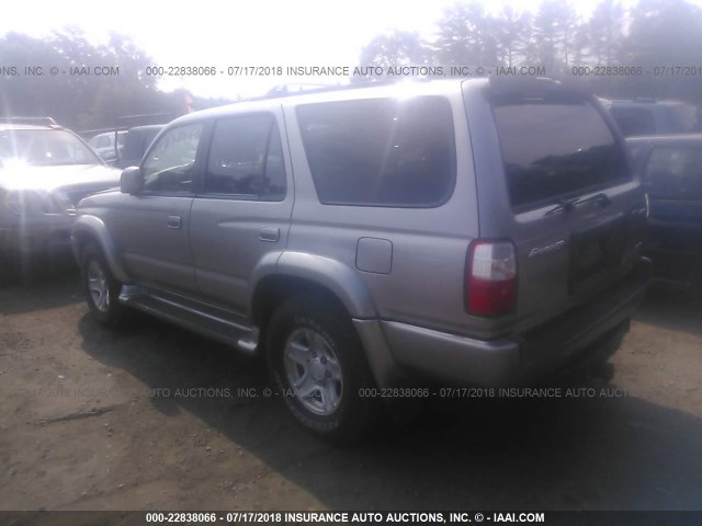 JT3HN86R819055208 - 2001 TOYOTA 4RUNNER SR5 SILVER photo 3