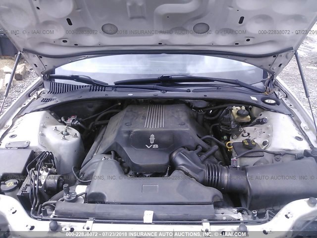 1LNHM87A73Y698824 - 2003 LINCOLN LS Gümüş foto 10