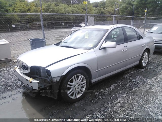 1LNHM87A73Y698824 - 2003 LINCOLN LS Gümüş foto 2