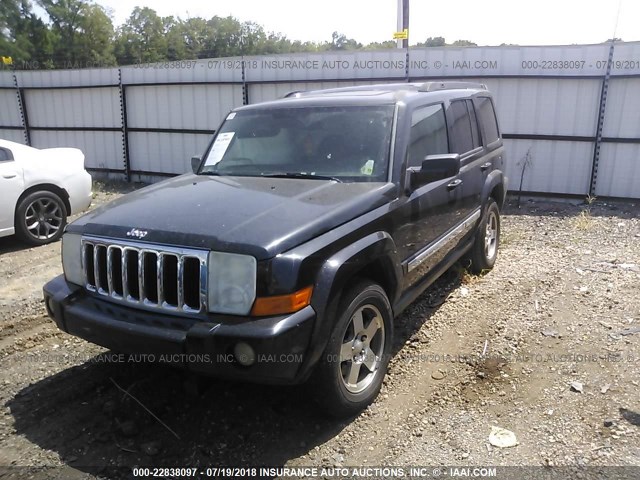 1J4RH4GK3AC162245 - 2010 JEEP COMMANDER SPORT შავი ფოტო 2