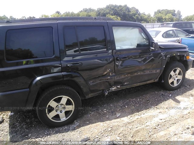 1J4RH4GK3AC162245 - 2010 JEEP COMMANDER SPORT შავი ფოტო 6