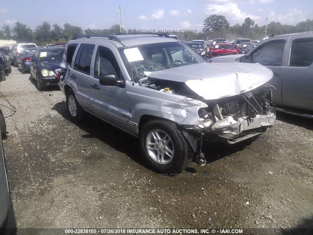1J4GW48S64C337412 - 2004 JEEP GRAND CHEROKEE LAREDO/COLUMBIA/FREEDOM 银色 照片 1