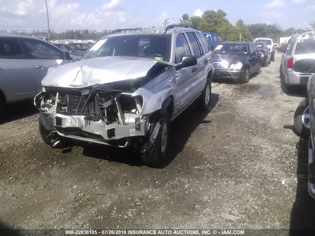1J4GW48S64C337412 - 2004 JEEP GRAND CHEROKEE LAREDO/COLUMBIA/FREEDOM 银色 照片 2