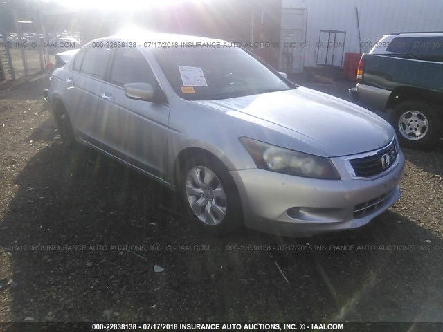 1HGCP36868A002821 - 2008 HONDA ACCORD EXL SILVER photo 1