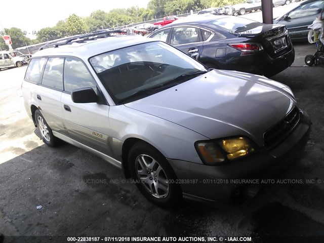 4S3BH675537620859 - 2003 SUBARU LEGACY OUTBACK AWP 银色 照片 1