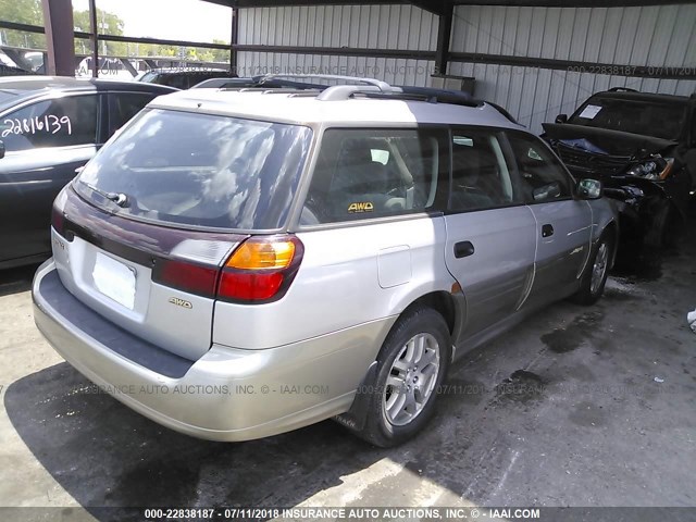 4S3BH675537620859 - 2003 SUBARU LEGACY OUTBACK AWP 银色 照片 4