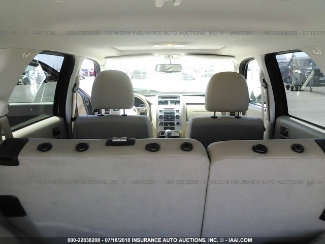 1FMCU03GX9KB79963 - 2009 FORD ESCAPE XLT GRAY photo 8