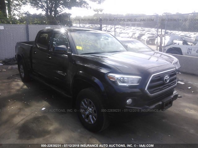 3TMDZ5BN7HM025001 - 2017 TOYOTA TACOMA DBL CAB/SR5/TRD SPORT/OR BLACK photo 1